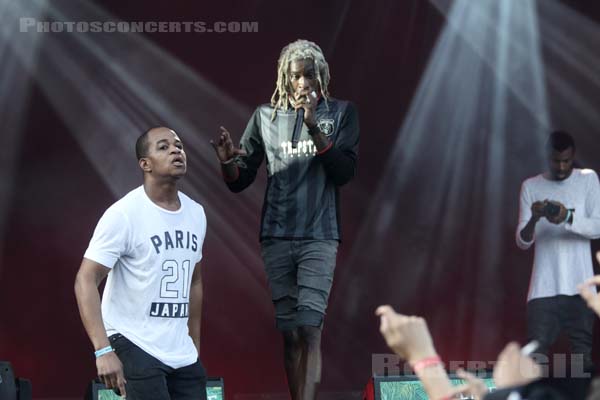 YOUNG THUG - 2015-08-29 - SAINT CLOUD - Domaine National - Scene de l'Industrie - 